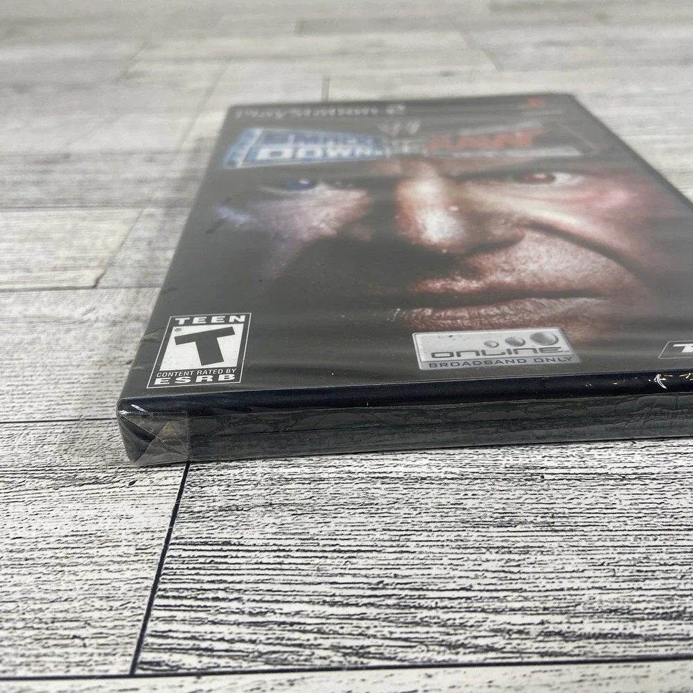 WWE SmackDown vs. Raw (Sony PlayStation 2, 2004) Brand New Sealed Authentic